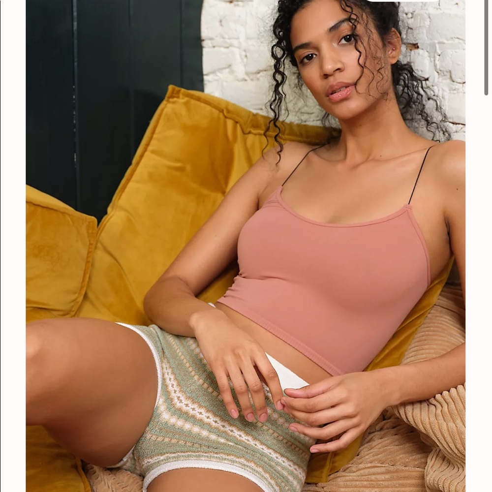 Free people cropped stretchy tank